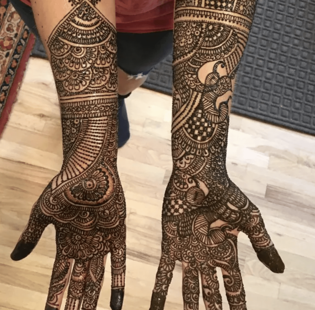 Henna Indian body art by Rupa