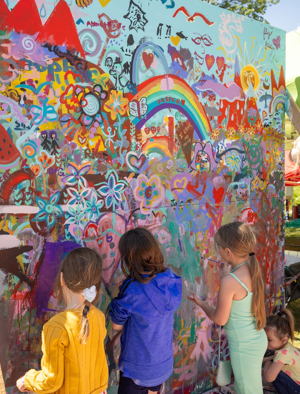 Mural Project at Boulder Creek Festival
