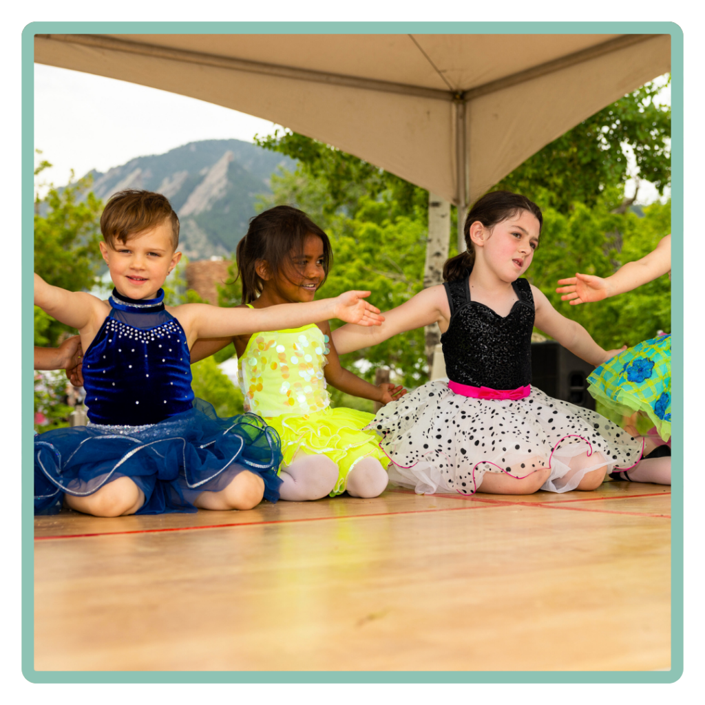 The Community Stage at Boulder Creek Festival